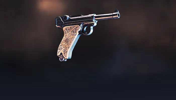 Platinum Luger P-08
