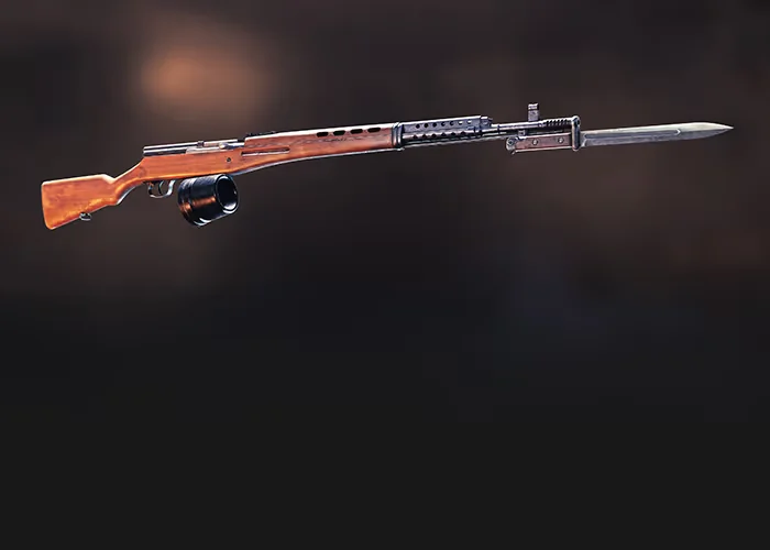 SVT-40 with Bubnov drum