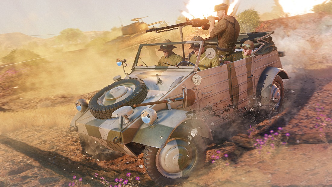 Enlisted opens a second test round for the "Off-road Patrol" update